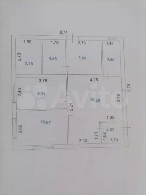Дом 62,6 м на участке 5,8 сот. - Фото 0