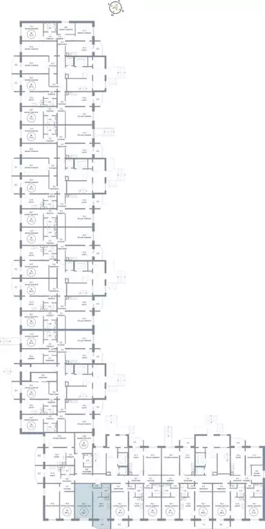 1-к кв. Ханты-Мансийский АО, Нефтеюганск 17-й мкр, 7/2 (52.7 м) - Фото 1