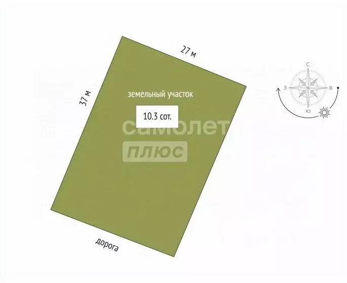 Участок в Хабаровский край, Хабаровский район, с. Гаровка-1  (10.26 ... - Фото 2