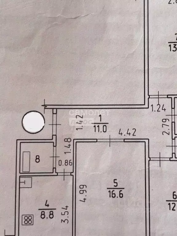 3-к кв. Удмуртия, Ижевск ул. Холмогорова, 29 (67.8 м) - Фото 1