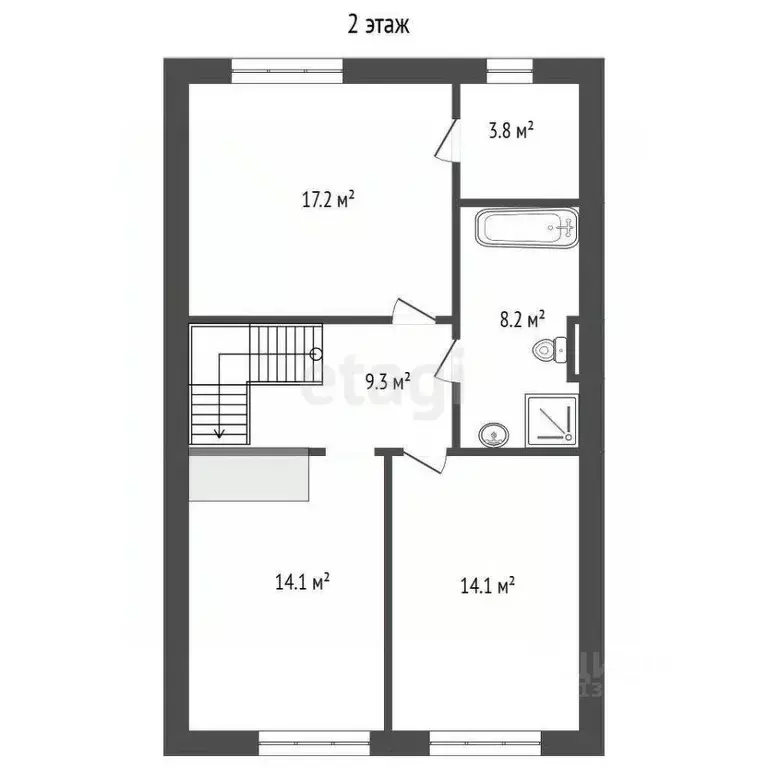 Дом в Ульяновская область, Чердаклинский район, Мирновское с/пос, с. ... - Фото 2