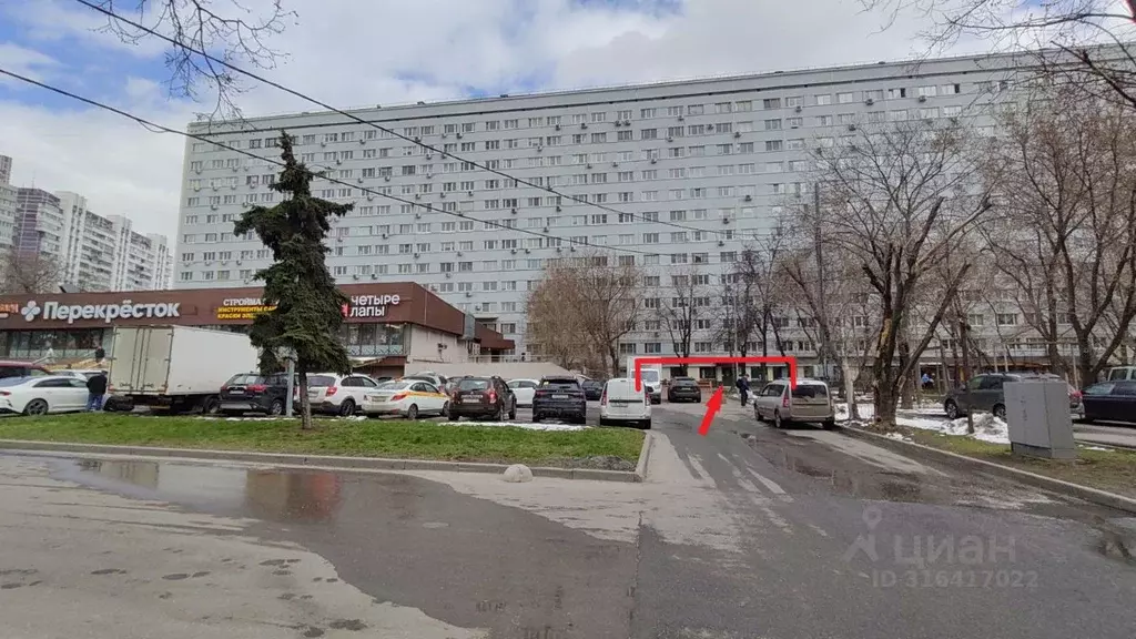 Торговая площадь в Москва Волгоградский просп., 1С1 (165 м) - Фото 1