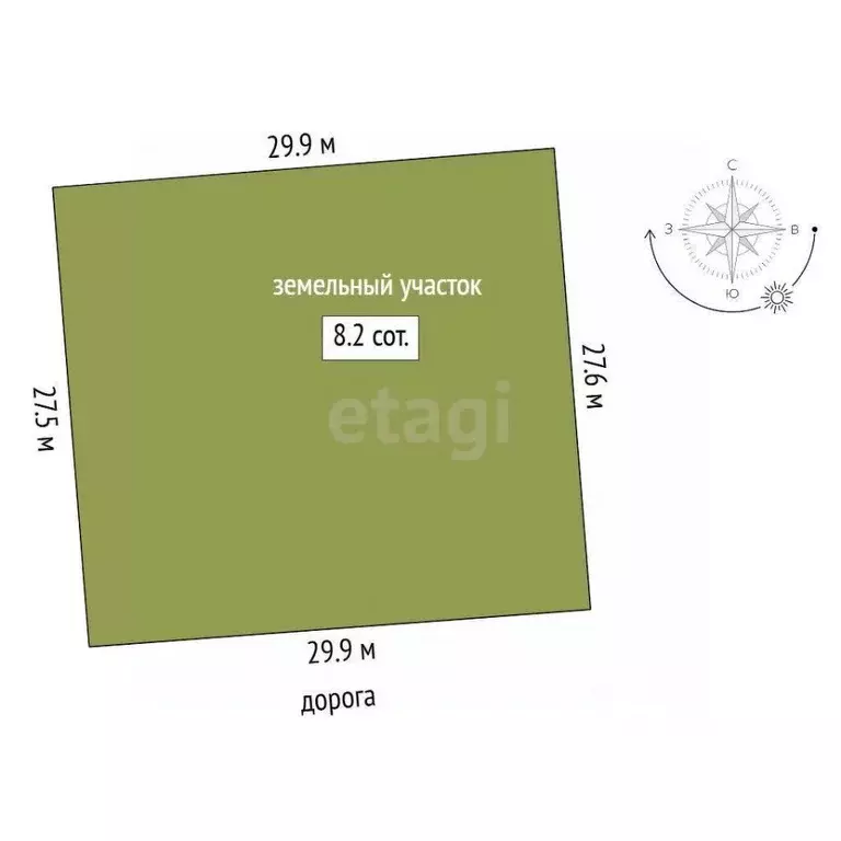 Участок в Тюменская область, Тюменский муниципальный округ, с. ... - Фото 2