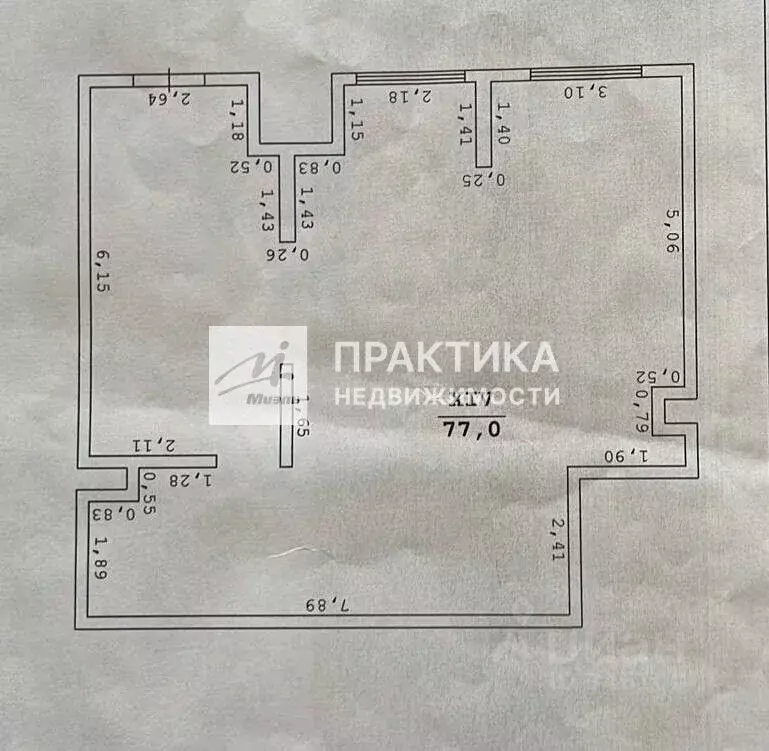 Помещение свободного назначения в Москва Чонгарский бул., 26Ак1 (78 м) - Фото 2