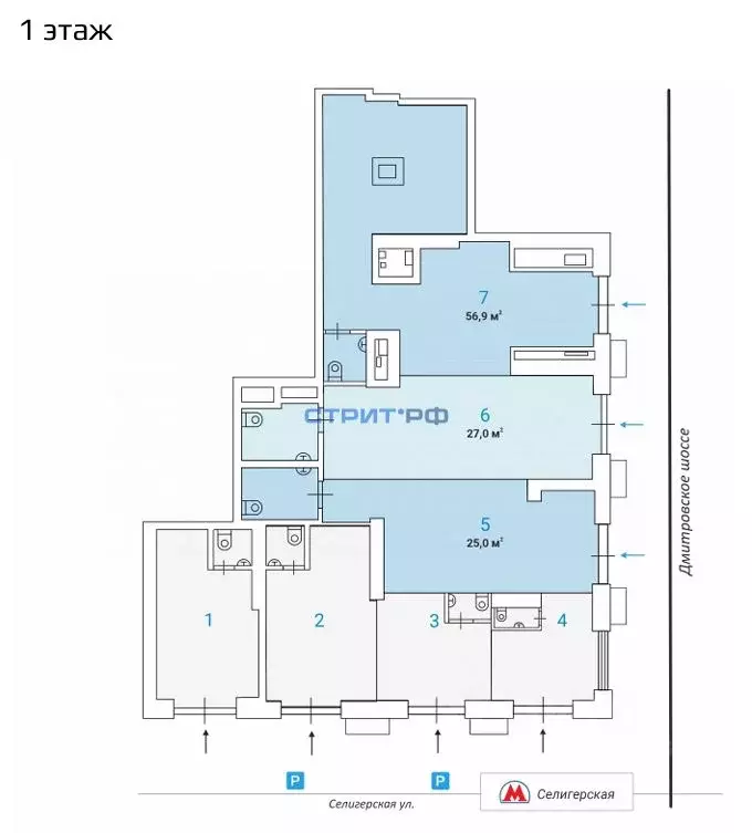 Торговая площадь в Москва Дмитровское ш., 89 (27 м) - Фото 2