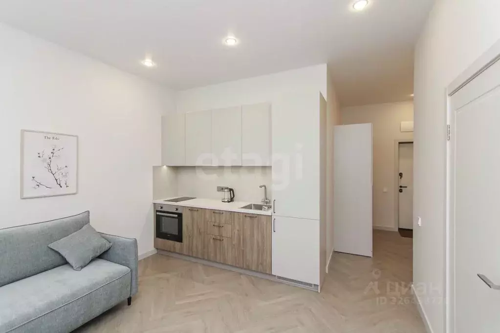 1-к кв. Тюменская область, Тюмень Полевая ул., 108 (39.0 м) - Фото 2