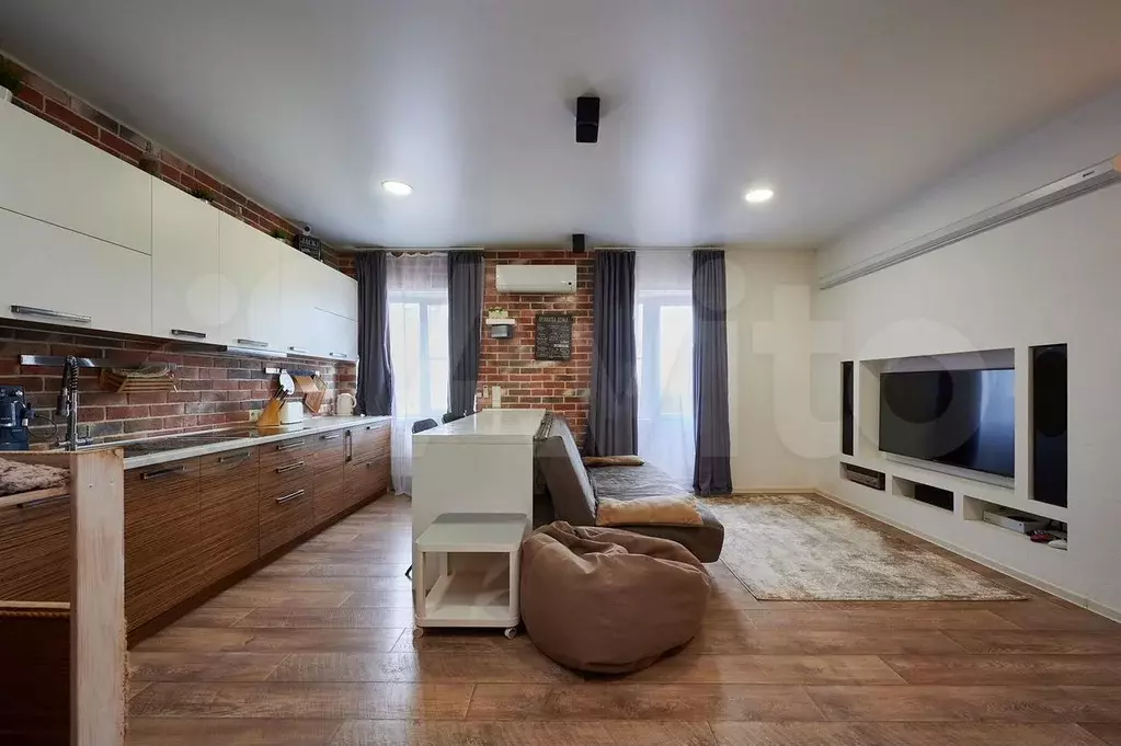 1-к. квартира, 45 м, 4/5 эт. - Фото 1