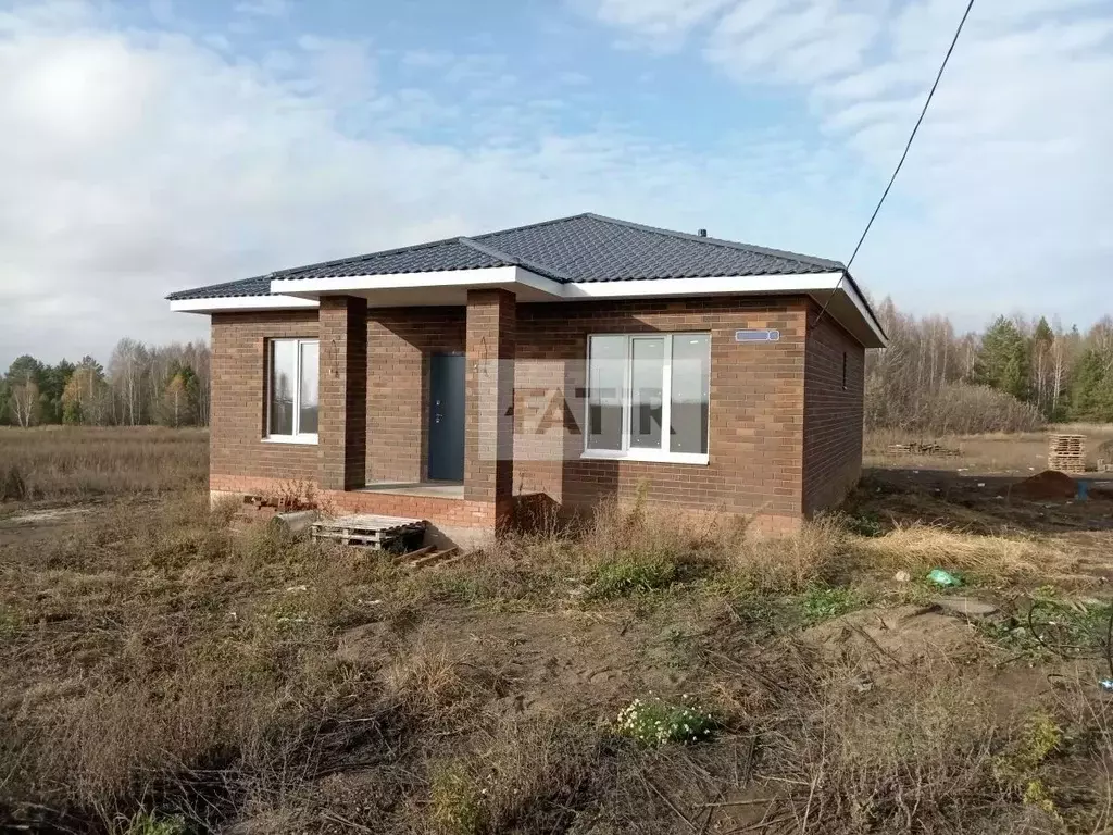 Дом в Татарстан, Лаишевский район, Сокуровское с/пос, д. Обухово ул. ... - Фото 2