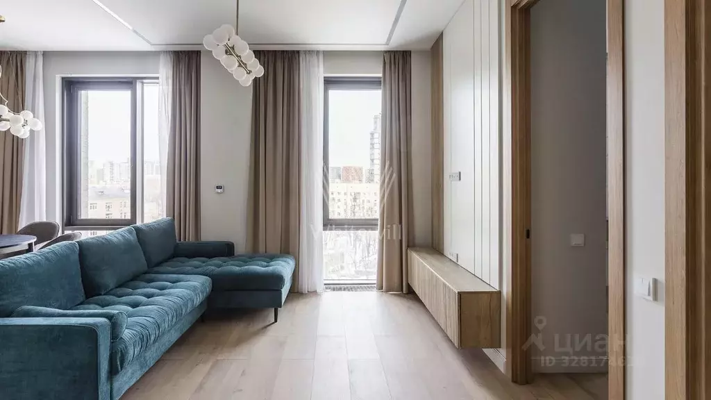 3-к кв. Москва Багратионовский проезд, 5Ак1 (80.0 м) - Фото 2