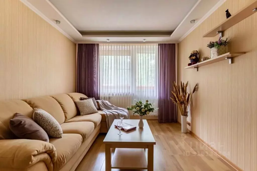 2-к кв. Санкт-Петербург ул. Кржижановского, 15 (55.0 м) - Фото 1