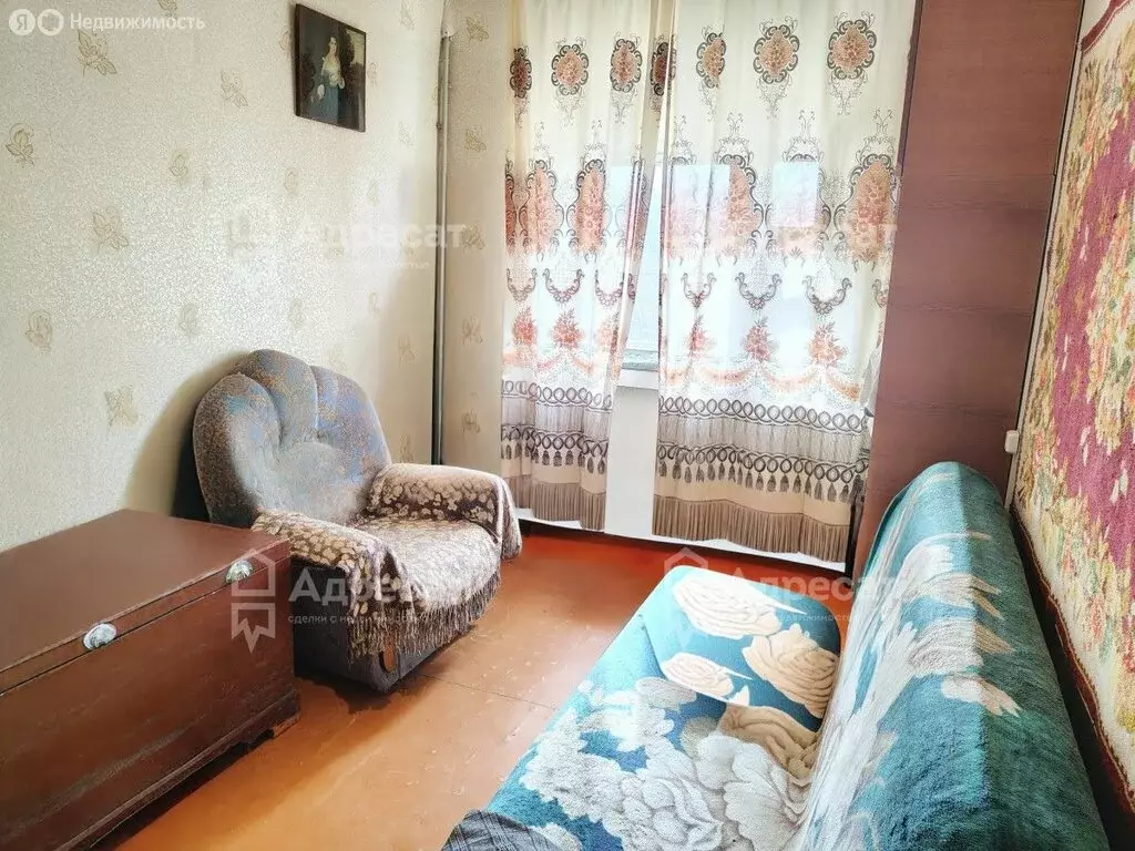 1к в 4-комнатной квартире (34.4 м) - Фото 2