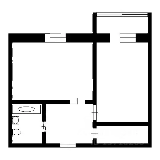 1-к кв. Саратовская область, Балаково ул. Факел Социализма, 4 (28.0 м) - Фото 1
