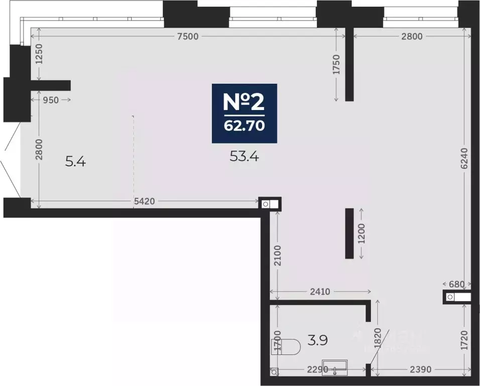 Помещение свободного назначения в Тюменская область, Тюмень Тобольский ... - Фото 1