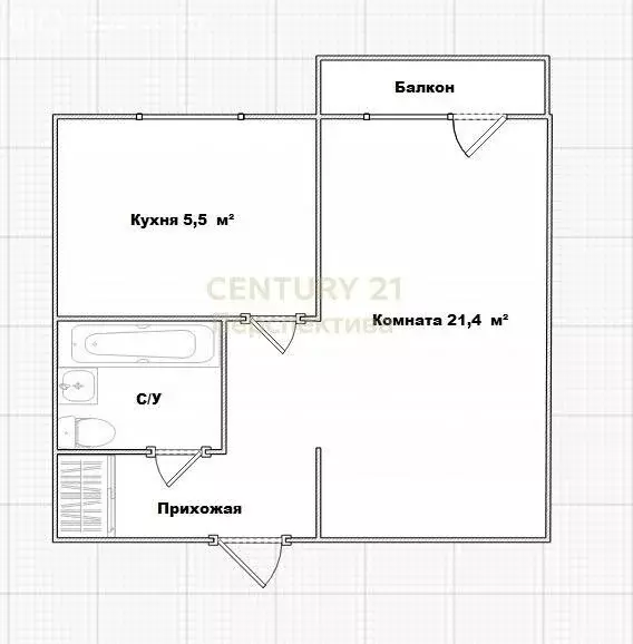 1-комнатная квартира: Москва, улица Юных Ленинцев, 119 (31 м) - Фото 2