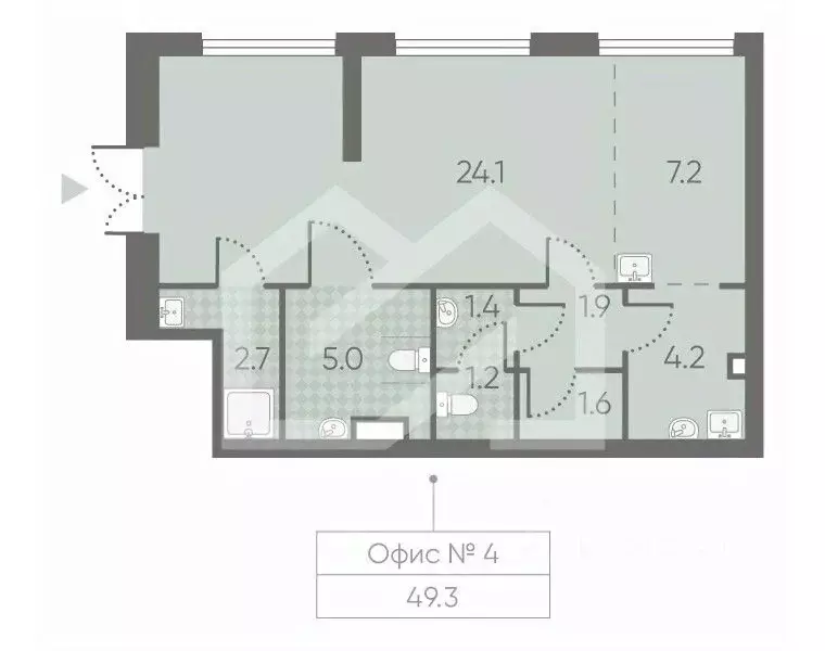 Помещение свободного назначения в Москва Производственная ул., 17 (49 ... - Фото 2