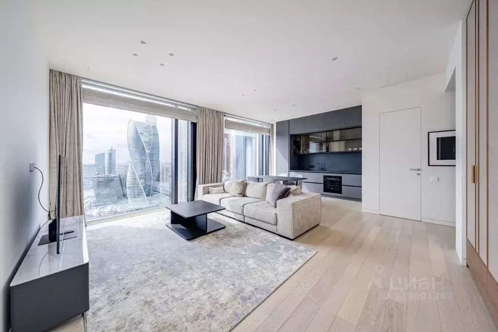 2-к кв. Москва Краснопресненская наб., 14Ак1 (75.0 м) - Фото 1