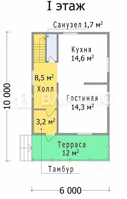 Дом в Нижегородская область, Нижний Новгород 40 лет Октября СНТ,  (105 ... - Фото 1