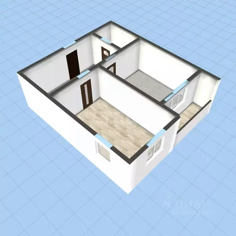 1-к кв. Краснодарский край, Геленджик городской округ, с. Дивноморское ... - Фото 1