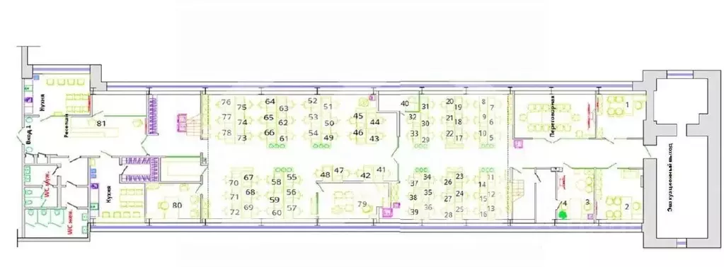 Помещение свободного назначения в Москва Якиманская наб., 4С1 (775 м) - Фото 2