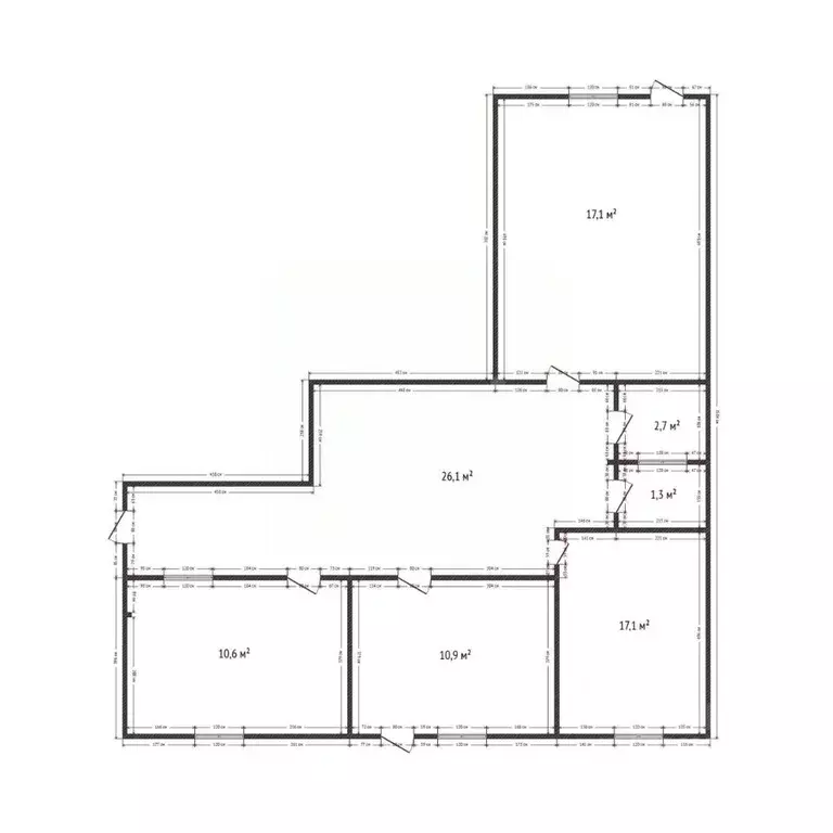 3-к кв. Дагестан, Махачкала просп. Гамидова, 49к9 (92.0 м) - Фото 2