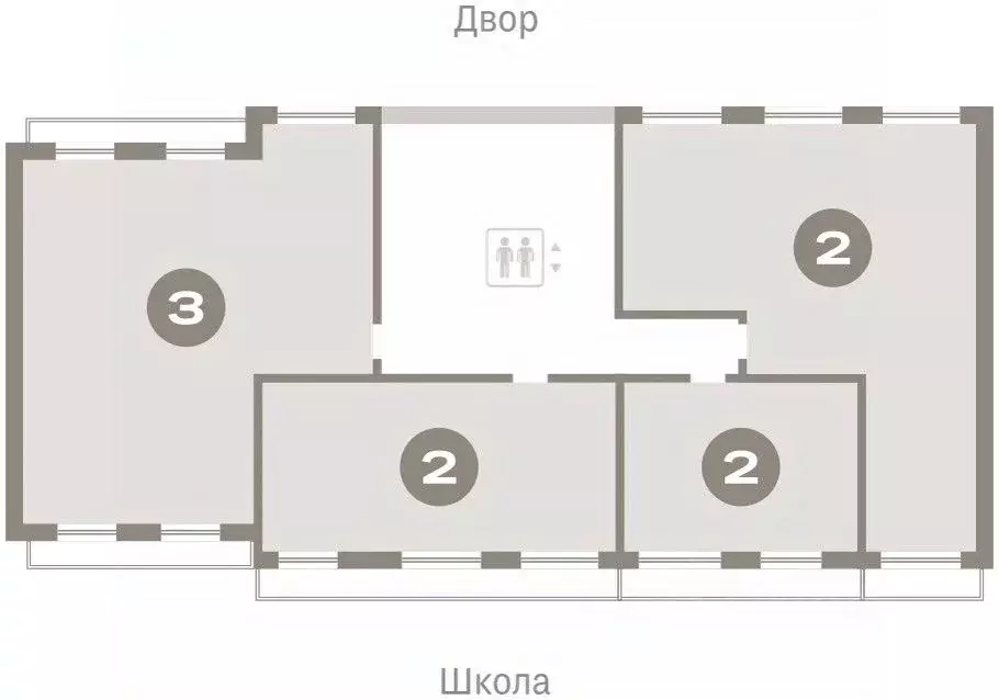 3-к кв. Свердловская область, Екатеринбург Брусника в Академическом ... - Фото 1