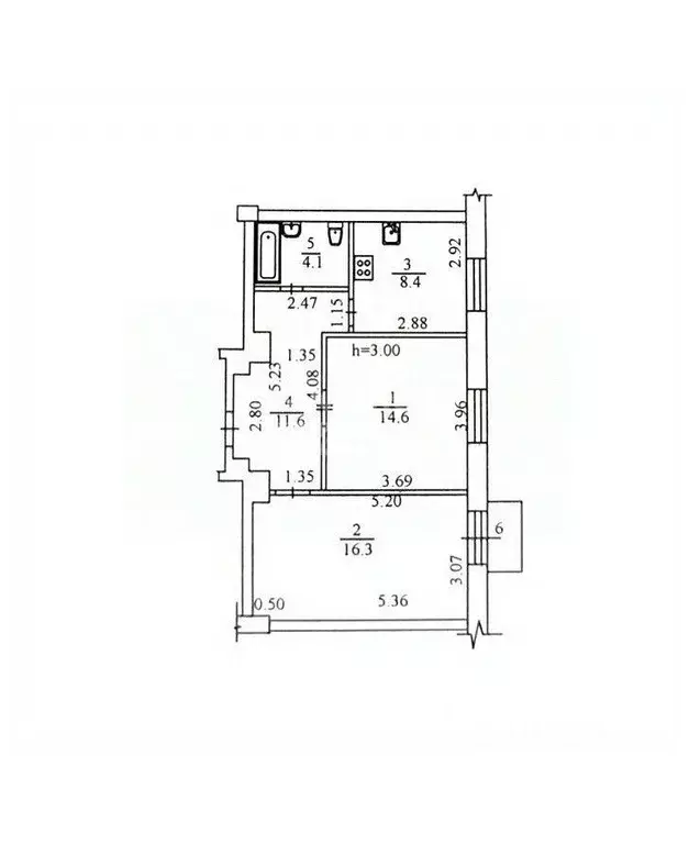 2-к кв. Московская область, Реутов ул. Ленина, 10 (56.0 м) - Фото 1