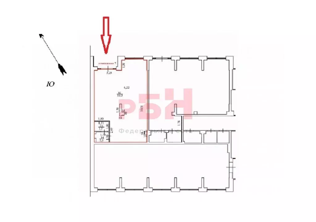 Торговая площадь в Тюменская область, Тюмень Мотивы жилой комплекс (59 ... - Фото 2