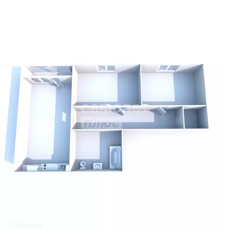 Продаётся 3-к квартира, 56.9 м - Фото 0