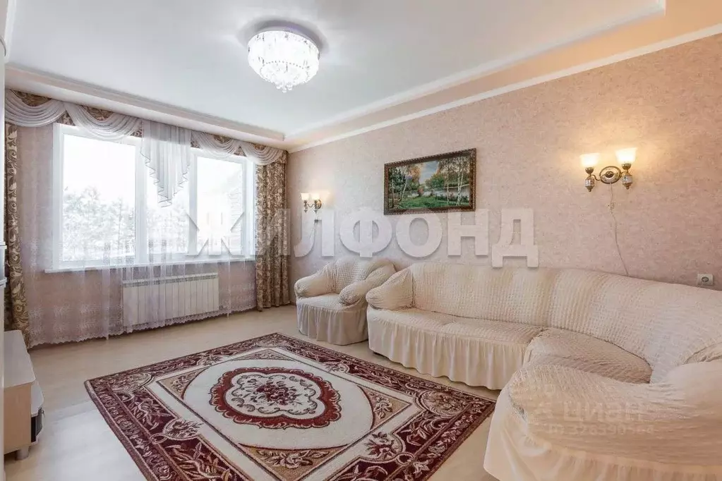 Дом в Алтайский край, Барнаул Авиатор мкр, ул. Московская (100 м) - Фото 2