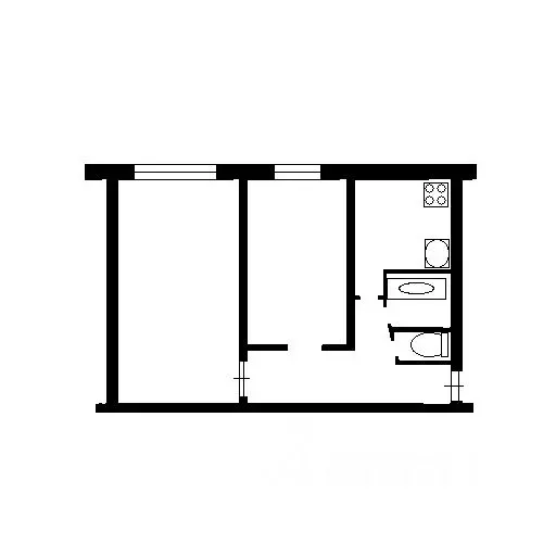 2-к кв. Марий Эл, Йошкар-Ола Пролетарская ул., 23А (46.3 м) - Фото 2