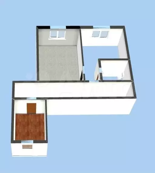 2-к. квартира, 48,9 м, 7/9 эт. - Фото 0