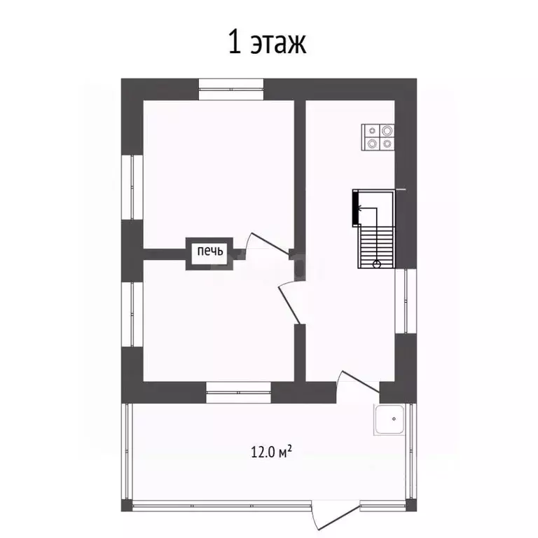 Дом в Тюменская область, Тюмень Гвоздика СНТ, ул. Парфенова (39 м) - Фото 2