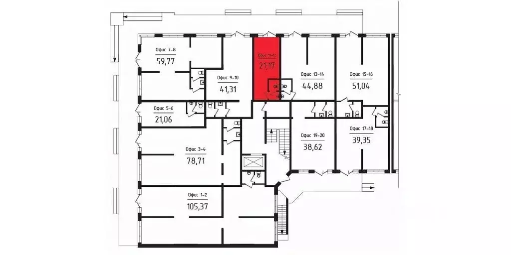 Офис в Адыгея, Майкоп Степная ул. (21 м) - Фото 2