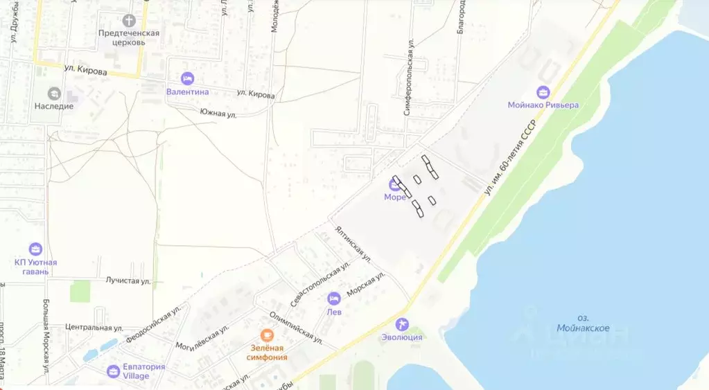 Помещение свободного назначения в Крым, Евпатория Море жилой комплекс ... - Фото 1