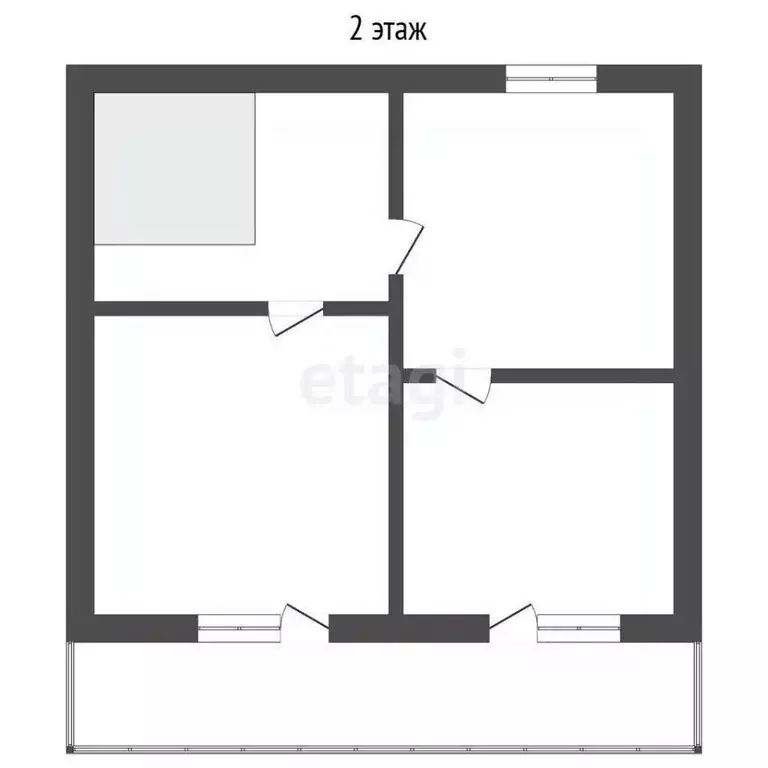 Дом в Томская область, Шегарский район, пос. Победа Октябрьская ул. ... - Фото 2
