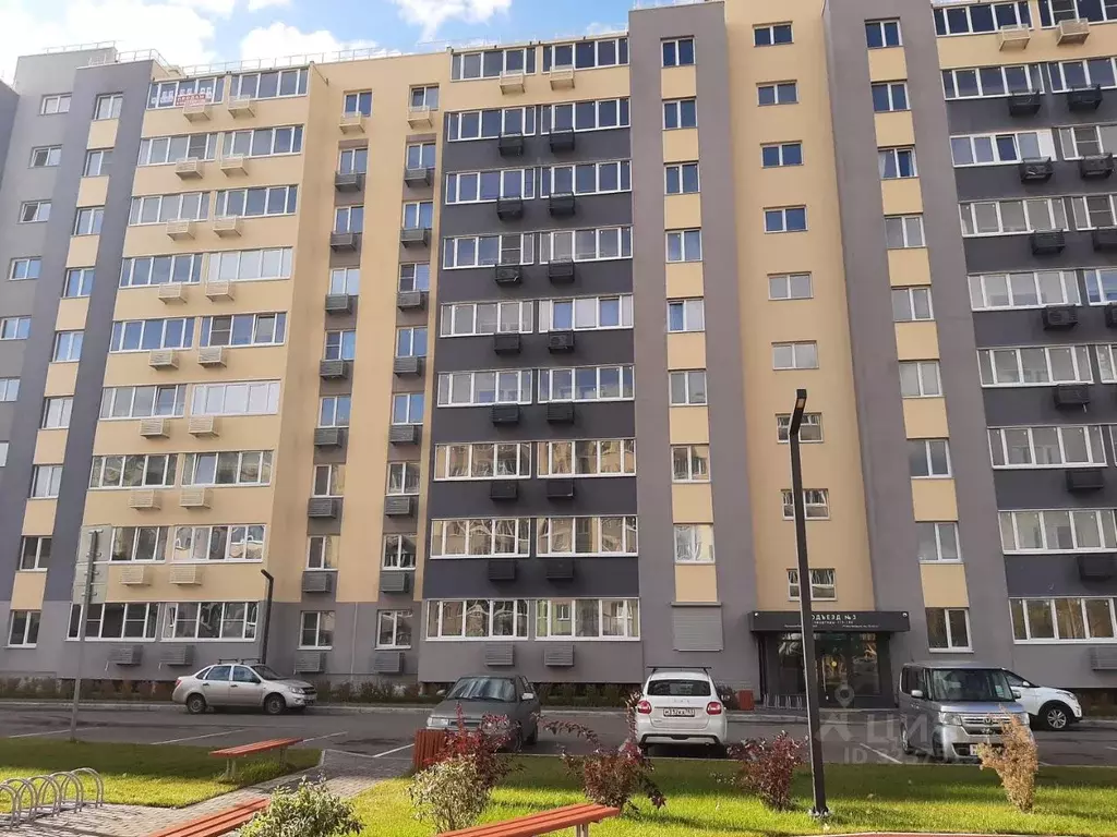 1-к кв. Самарская область, Тольятти Приморский бул., 58 (37.5 м) - Фото 1