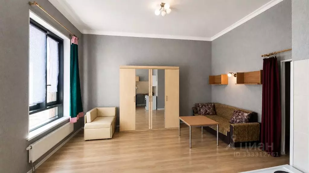 Студия Москва ул. Академика Павлова, 28 (34.9 м) - Фото 1