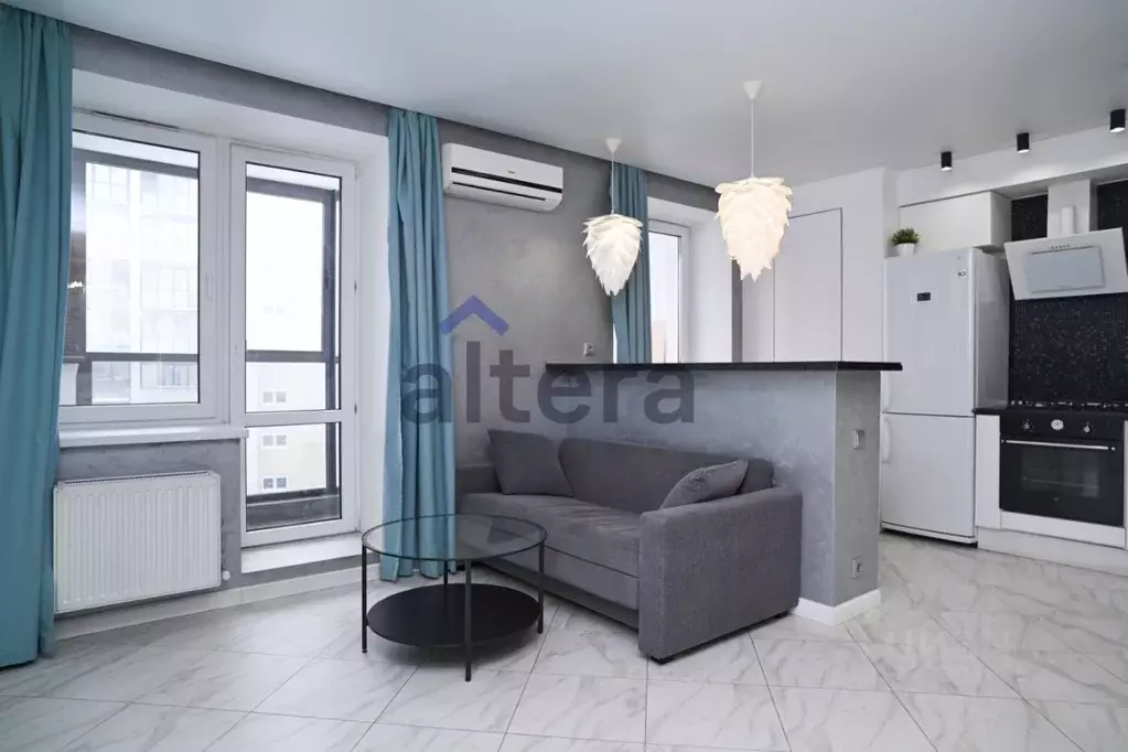 1-к кв. Татарстан, Казань ул. Аметьевская магистраль, 4 (36.2 м) - Фото 1