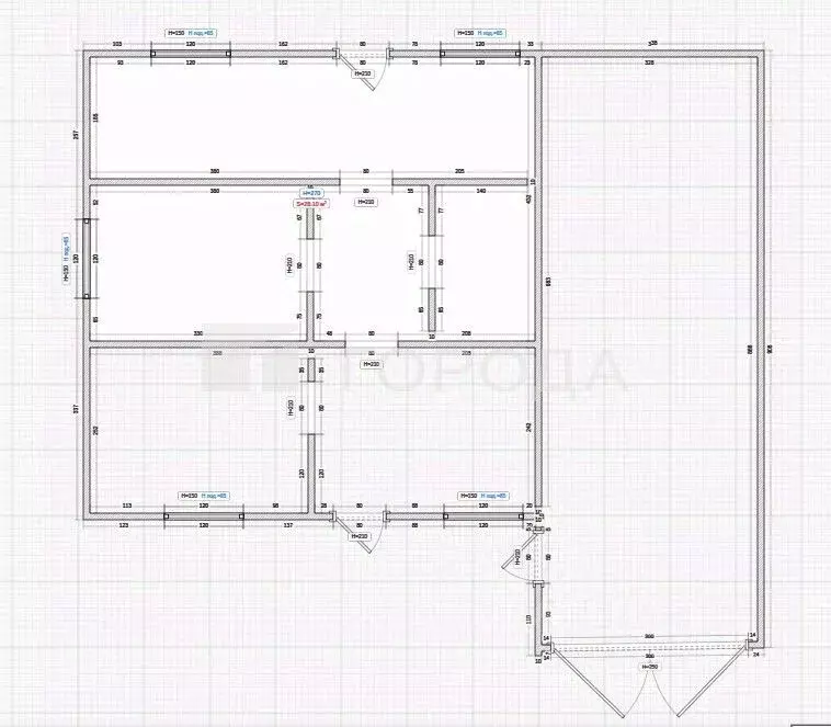 Дом в Алтайский край, Барнаул городской округ, пос. Центральный ул. ... - Фото 2