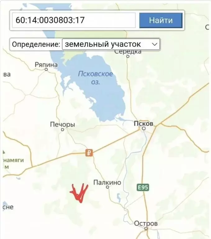 Участок в Псковская область, Новоржевский муниципальный округ, д. ... - Фото 2