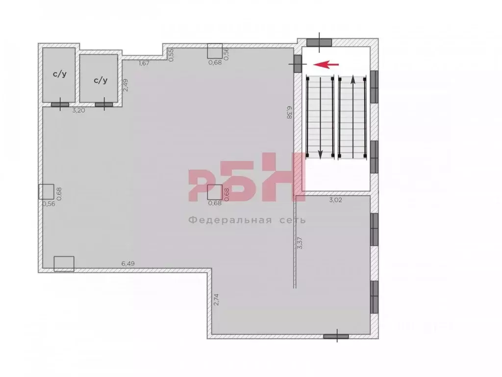 Офис в Тюменская область, Тюмень Комсомольская ул., 57 (110 м) - Фото 1