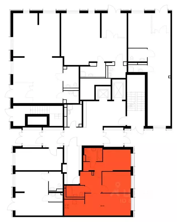 2-к кв. Бурятия, Улан-Удэ ул. Шмидта, 37А (60.64 м) - Фото 2