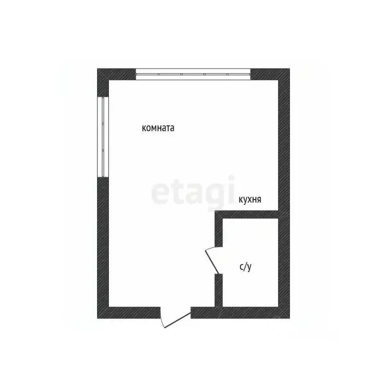 Студия Приморский край, Владивосток Седанка мкр, ул. Семирадского, 10 ... - Фото 1