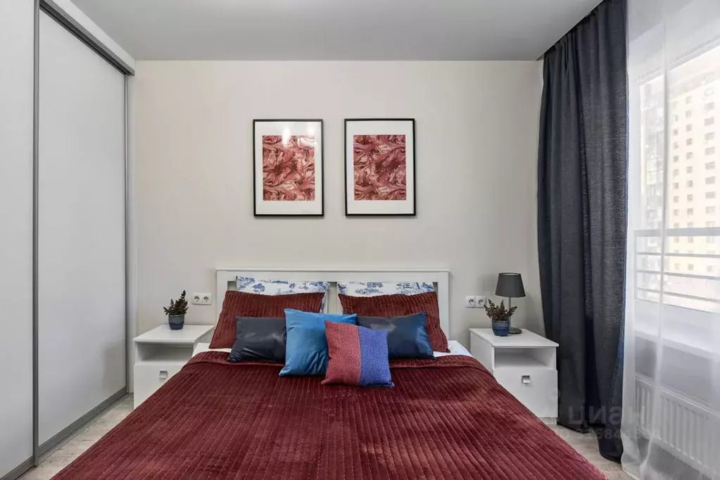 2-к кв. Тюменская область, Тюмень ул. 50 лет Октября, 57Бк1 (40.0 м) - Фото 2