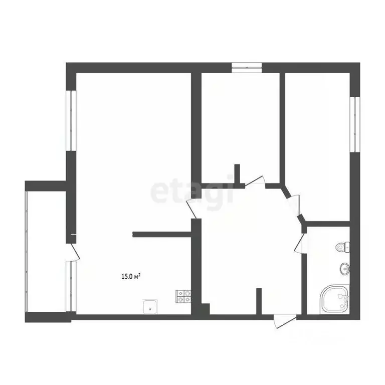3-к кв. Тюменская область, Тюмень ул. Червишевский Тракт, 33А (91.7 м) - Фото 1