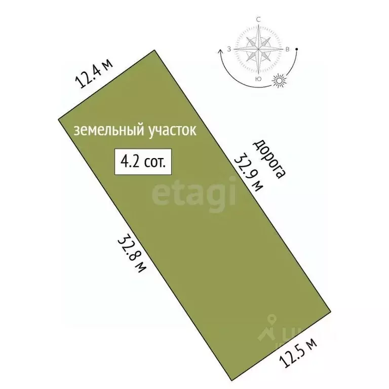 Участок в Пермский край, д. Кондратово ул. Дачная (4.16 сот.) - Фото 2