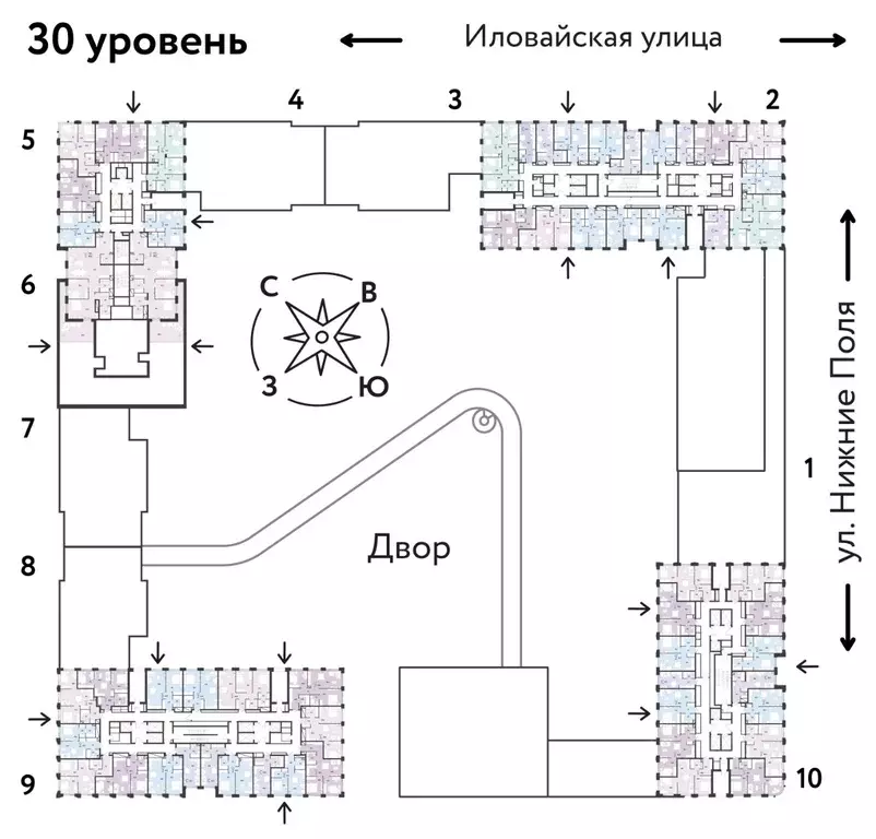 3-к кв. Москва Иловайская ул. (54.8 м) - Фото 1