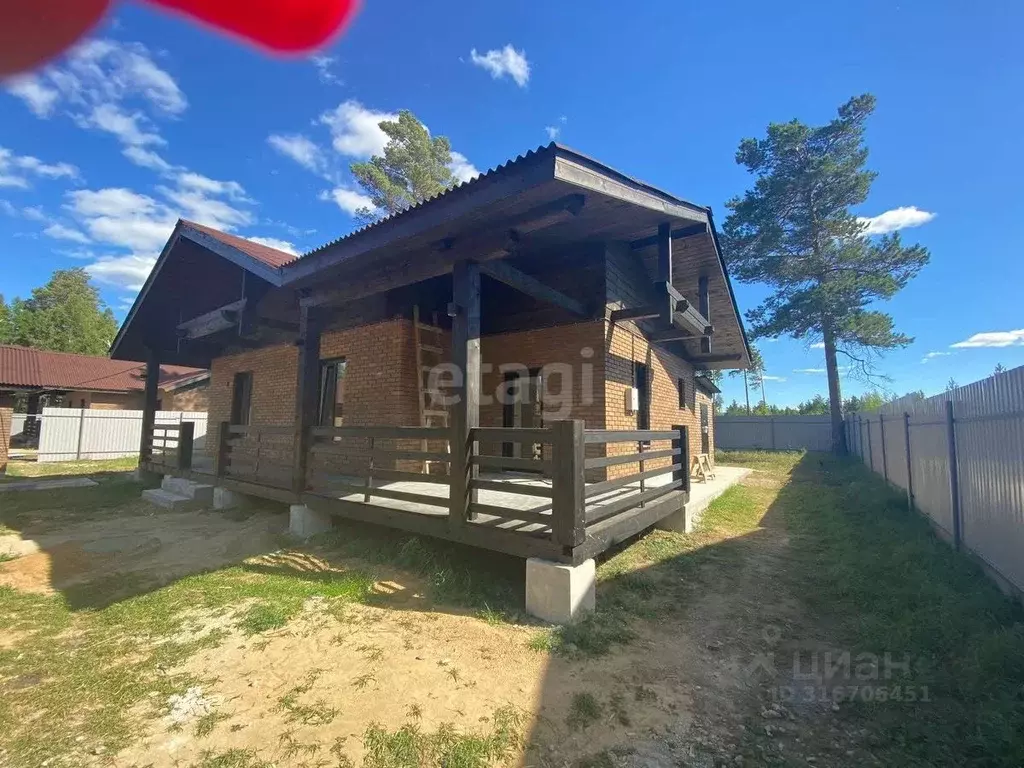 Дом в Забайкальский край, Читинский район, Смоленское с/пос, Брусника ... - Фото 1