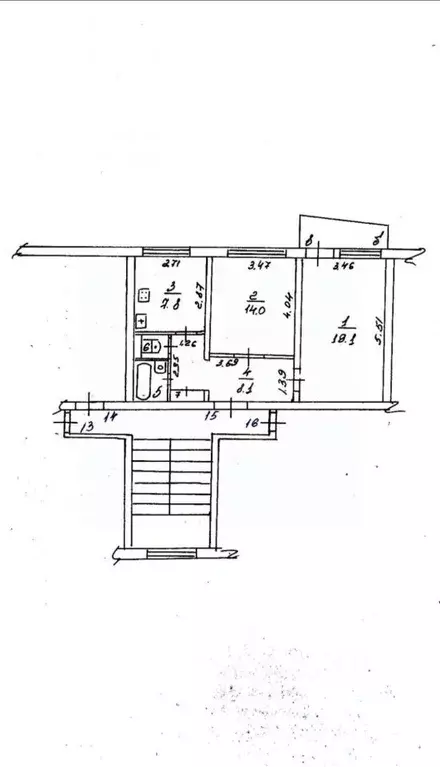 2-к кв. Московская область, Наро-Фоминский городской округ, с. ... - Фото 2