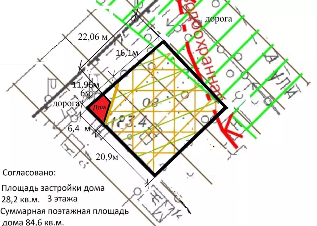 Участок в Москва д. Исаково, ул. Исаково-2, 1 (7.45 сот.) - Фото 0